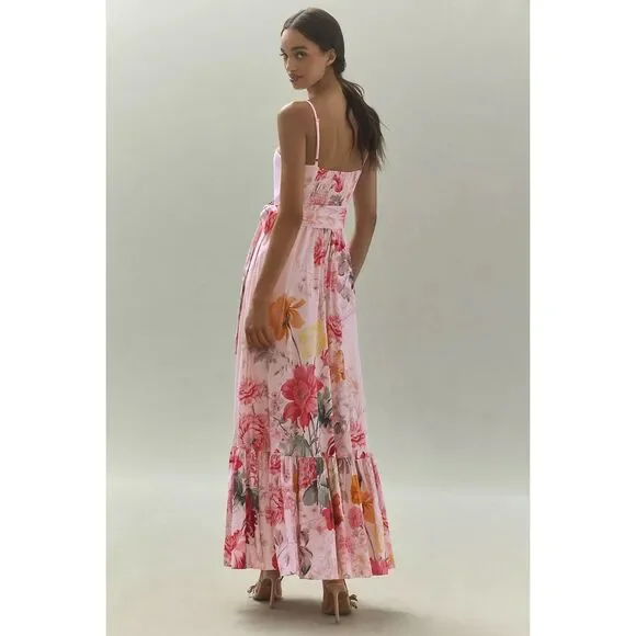 Anthropologie BHLDN Aubree Linen Maxi Dress - Picture 6 of 10